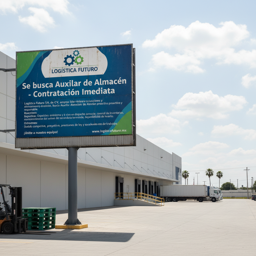 Se busca Auxiliar de Almacén - Contratación Inmediata