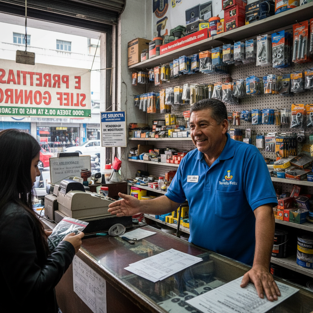 Vendedor de Mostrador