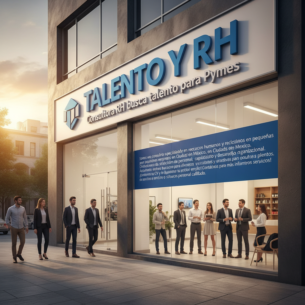 Consultora RH busca talento para Pymes