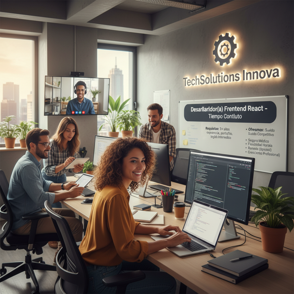 Desarrollador(a) Frontend React - Tiempo Completo