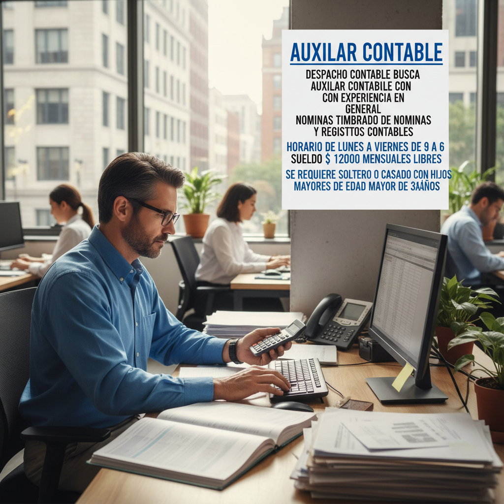 AUXILIAR CONTABLE