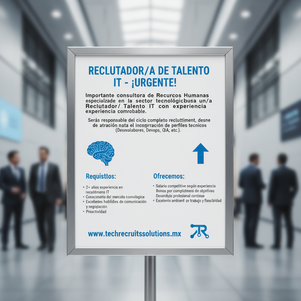 Reclutador/a de Talento IT - Urgente!