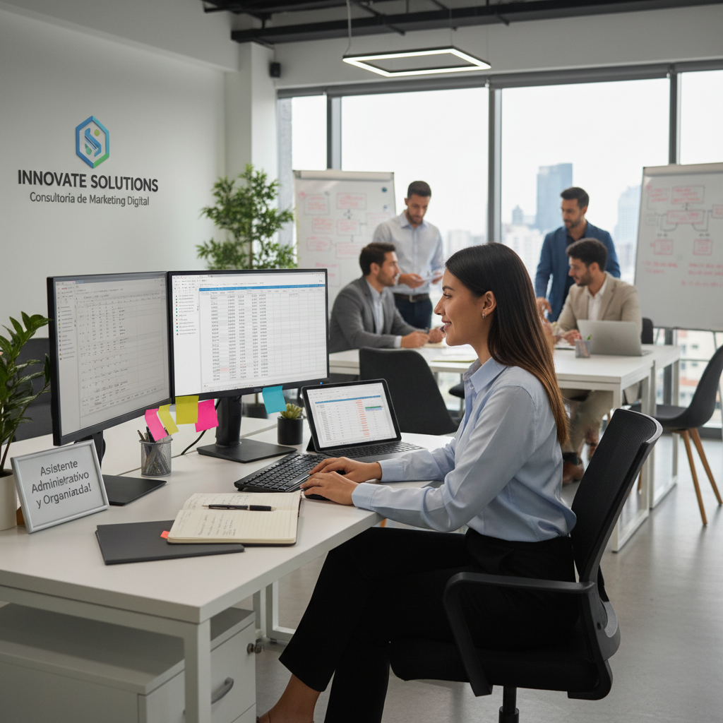 Asistente Administrativo para Consultoría de Marketing Digital