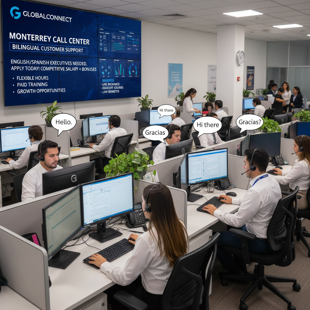 Ejecutivos Telefónicos Bilingües (Inglés/Español) para Atención a Clientes