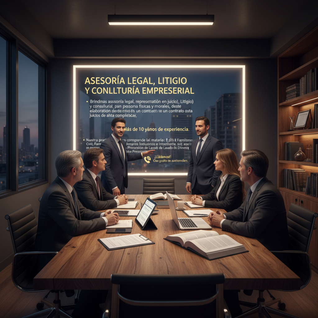 Asesoría Legal, Litigio y Consultoría Empresarial