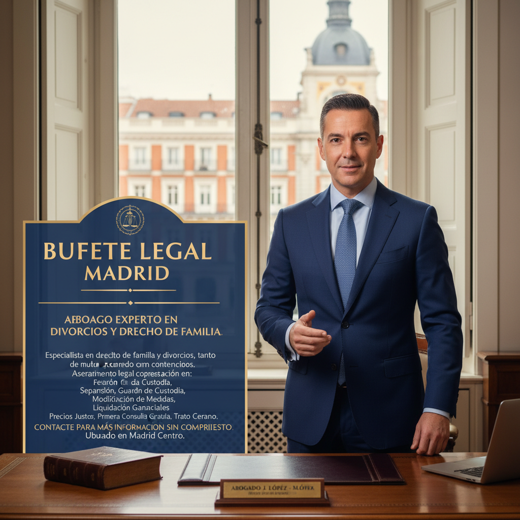 Abogado experto en divorcios y derecho de familia