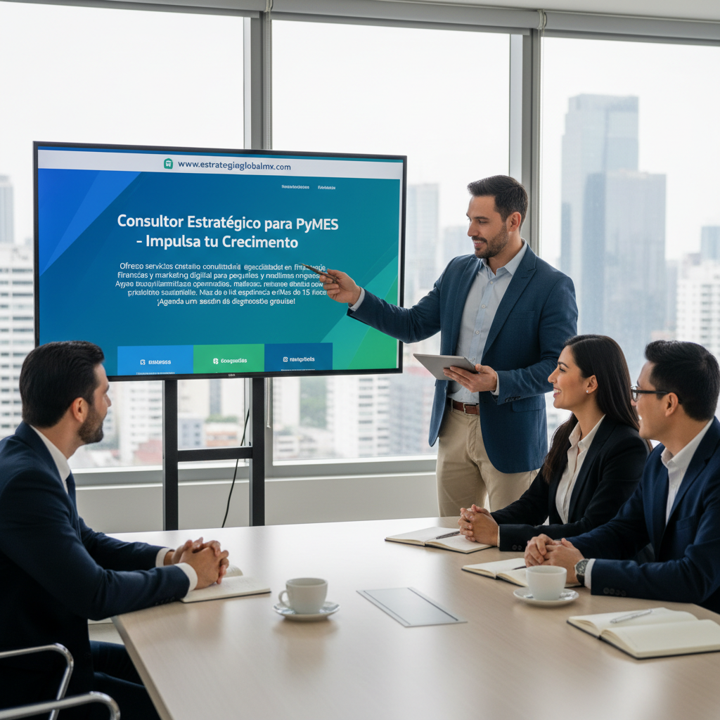 Consultor Estratégico para PyMES - Impulsa tu Crecimiento