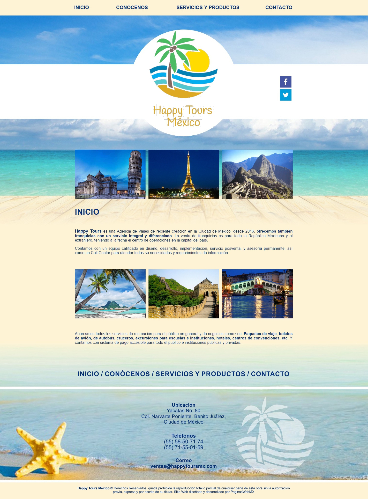 Tu sitio web profesional, sin complicaciones