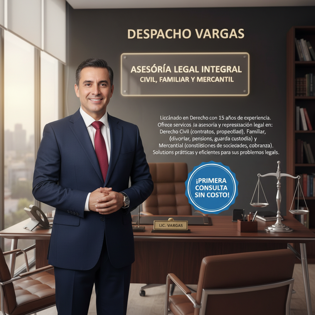 Asesoría Legal Integral: Civil, Familiar y Mercantil