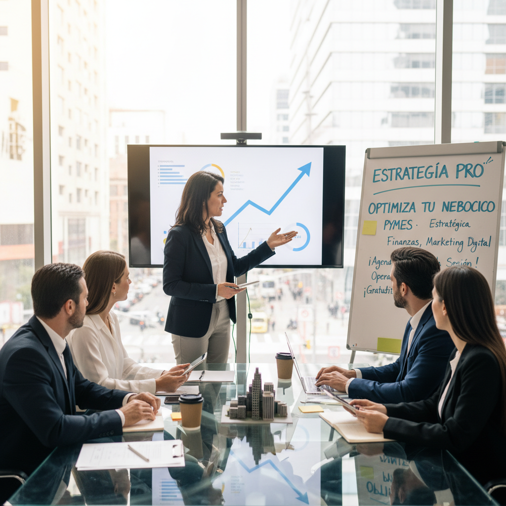 Consultoría Estratégica para PYMES - Optimiza tu Negocio