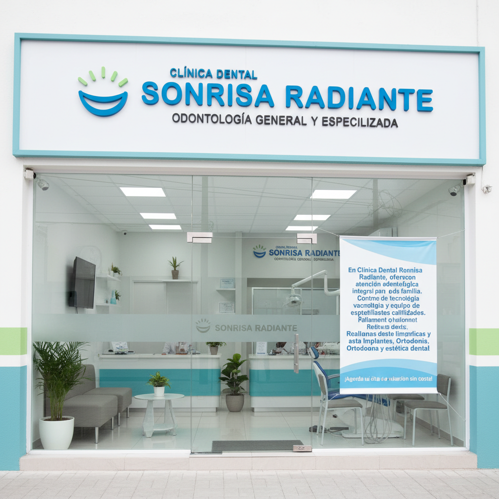 Clínica Dental Sonrisa Radiante - Odontología General y Especializada