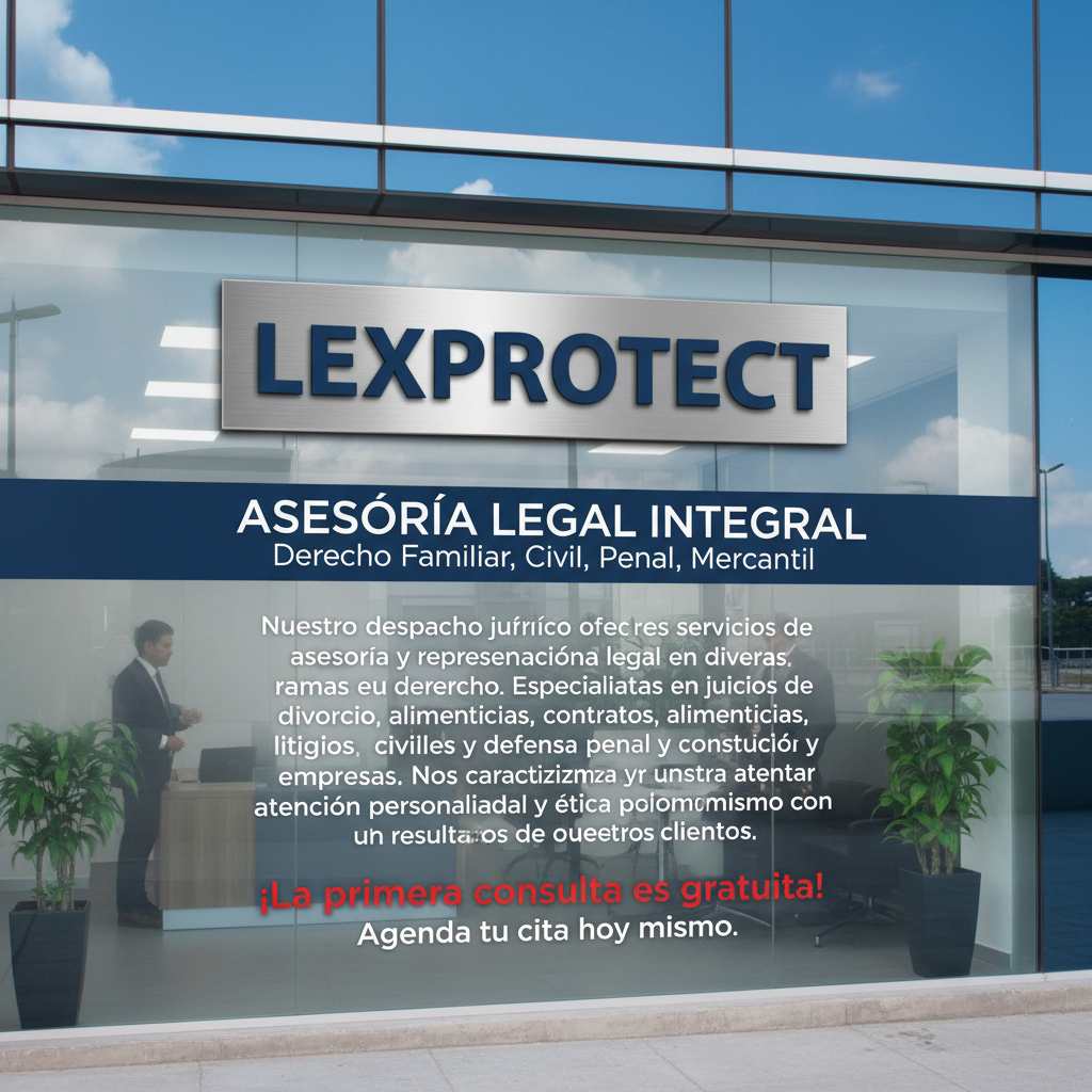 Asesoría Legal Integral: Derecho Familiar, Civil, Penal, Mercantil