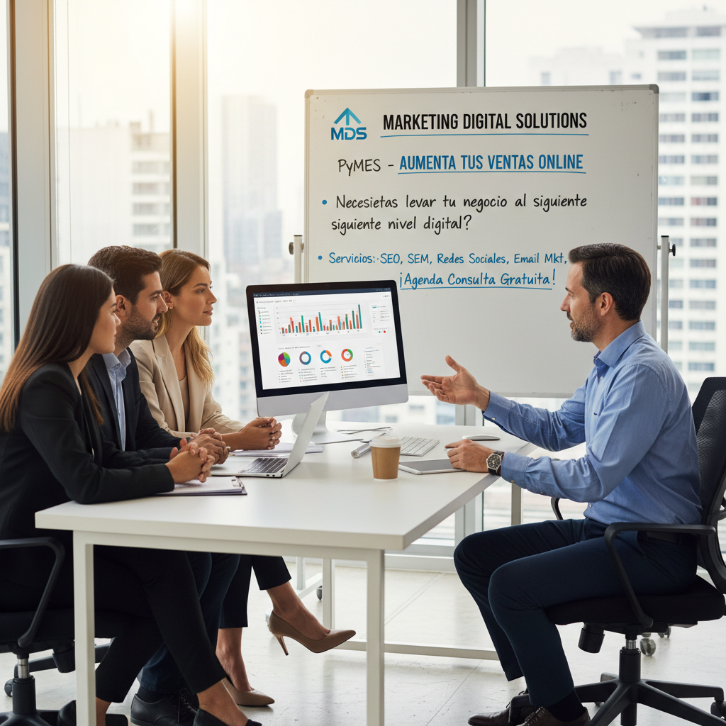 Consultor de Marketing Digital para PyMES - Aumenta tus Ventas Online