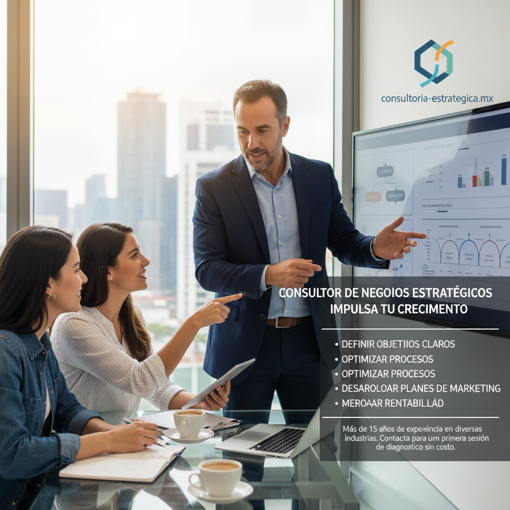 Consultor de Negocios Estratégicos - Impulsa tu Crecimiento