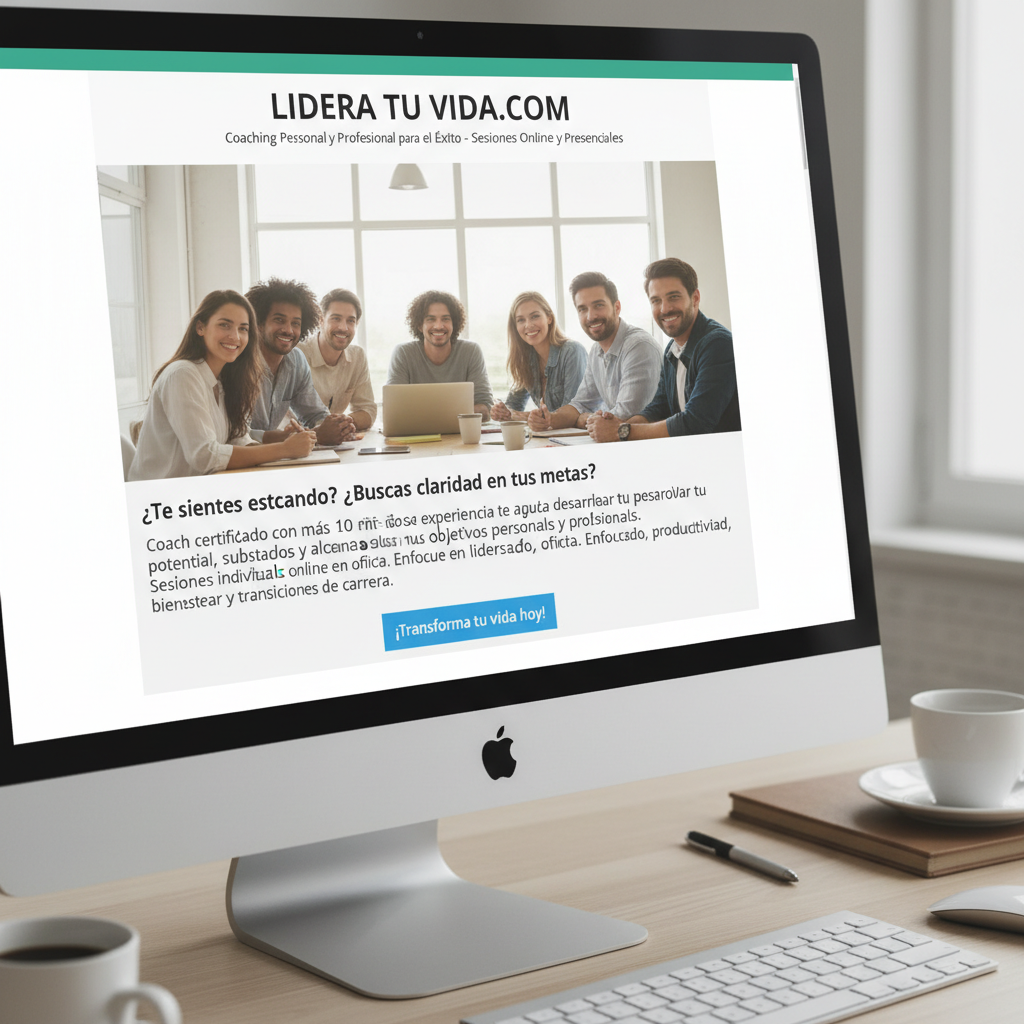 Coaching Personal y Profesional para el Éxito - Sesiones Online y Presenciales