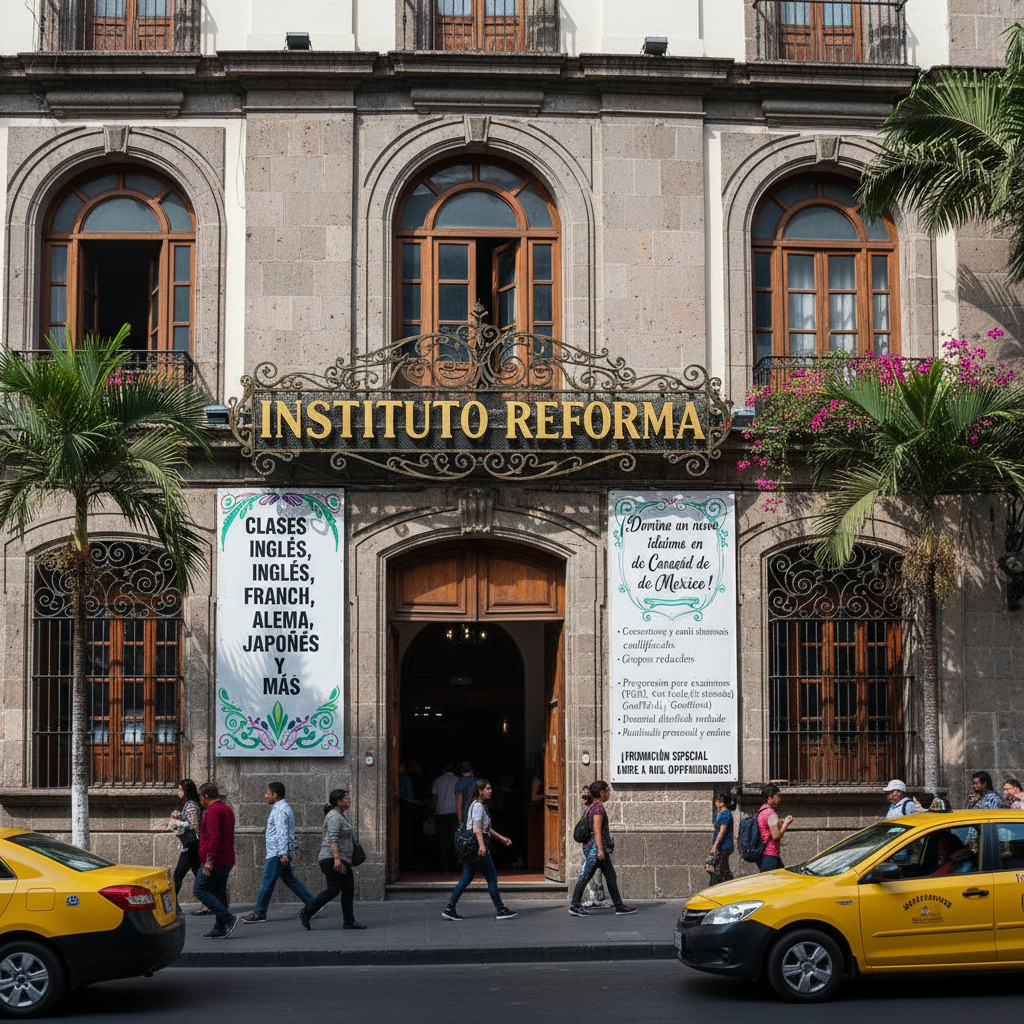 CLASES DE INGLÉS, FRANCÉS, ALEMÁN, JAPONÉS Y MÁS - INSTITUTO REFORMA