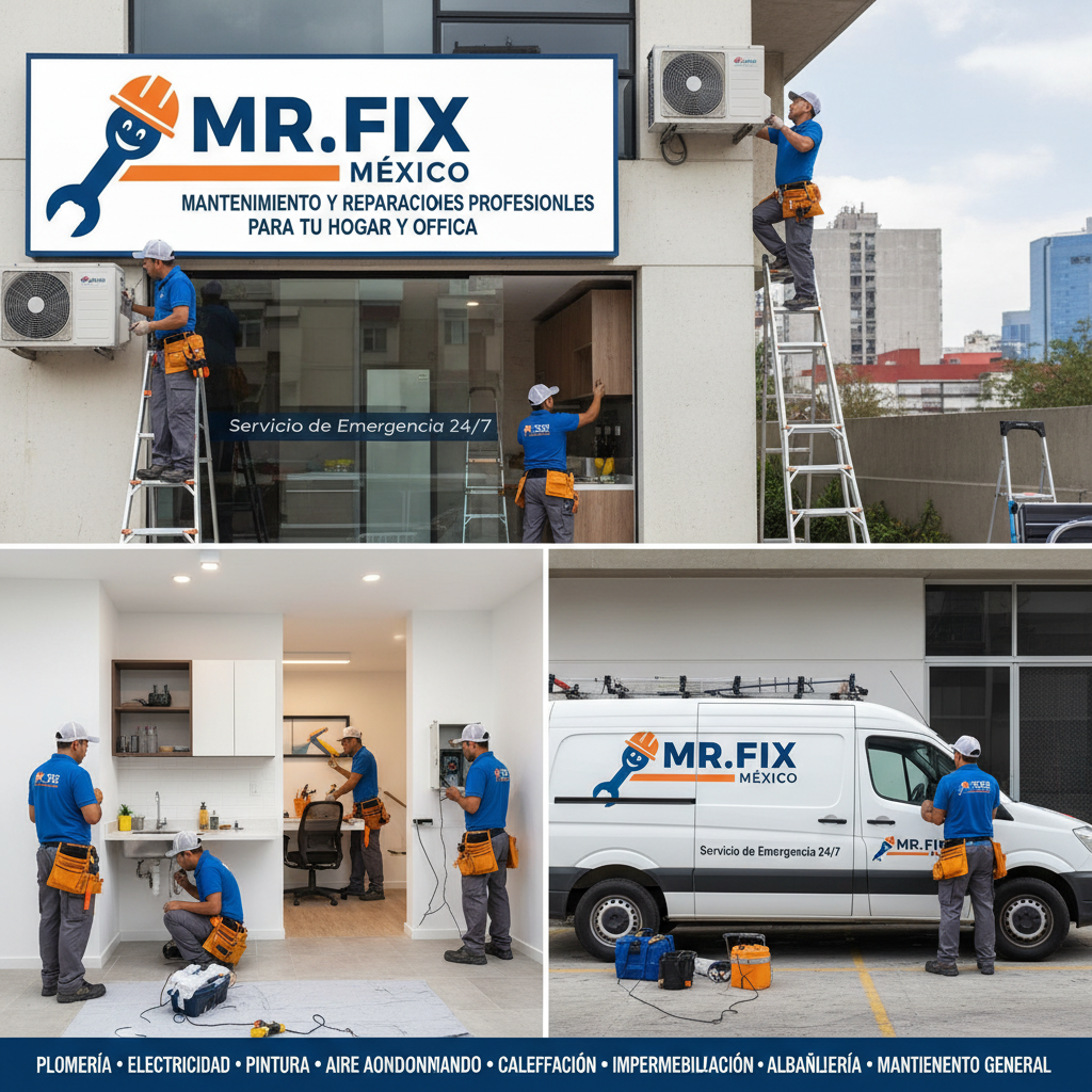 Mr. Fix México - Mantenimiento y Reparaciones Profesionales para tu Hogar y Oficina