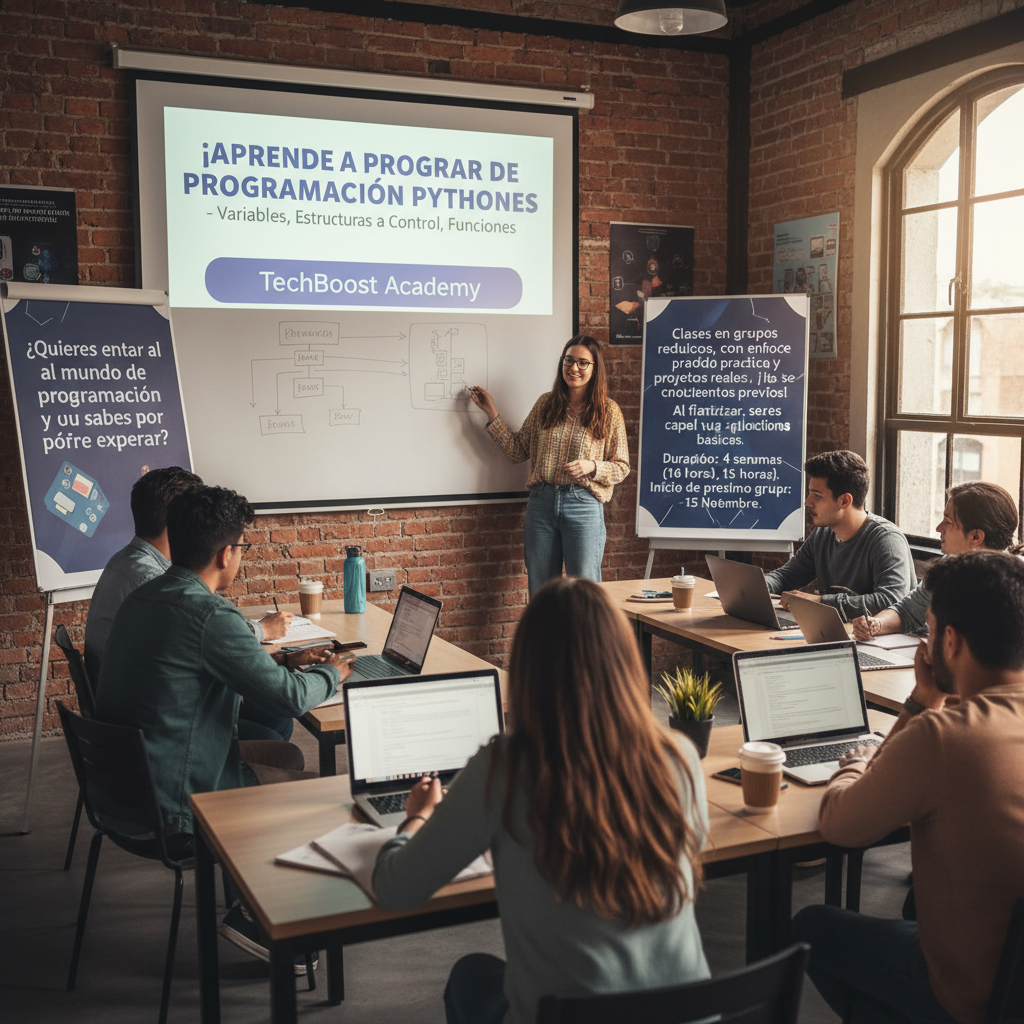 Curso Intensivo de Programación Python para Principiantes - ¡Aprende a Programar desde Cero!