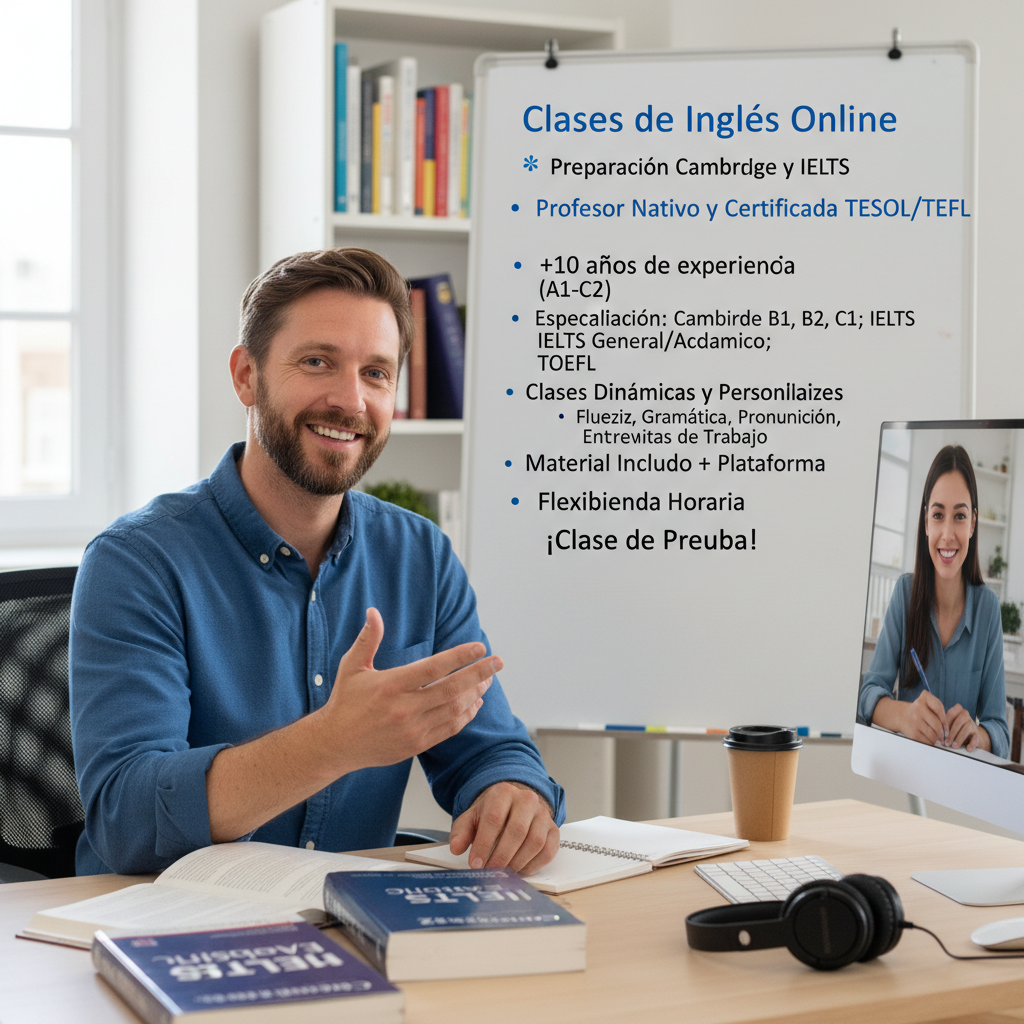 Clases de Inglés Online - Preparación Cambridge y IELTS