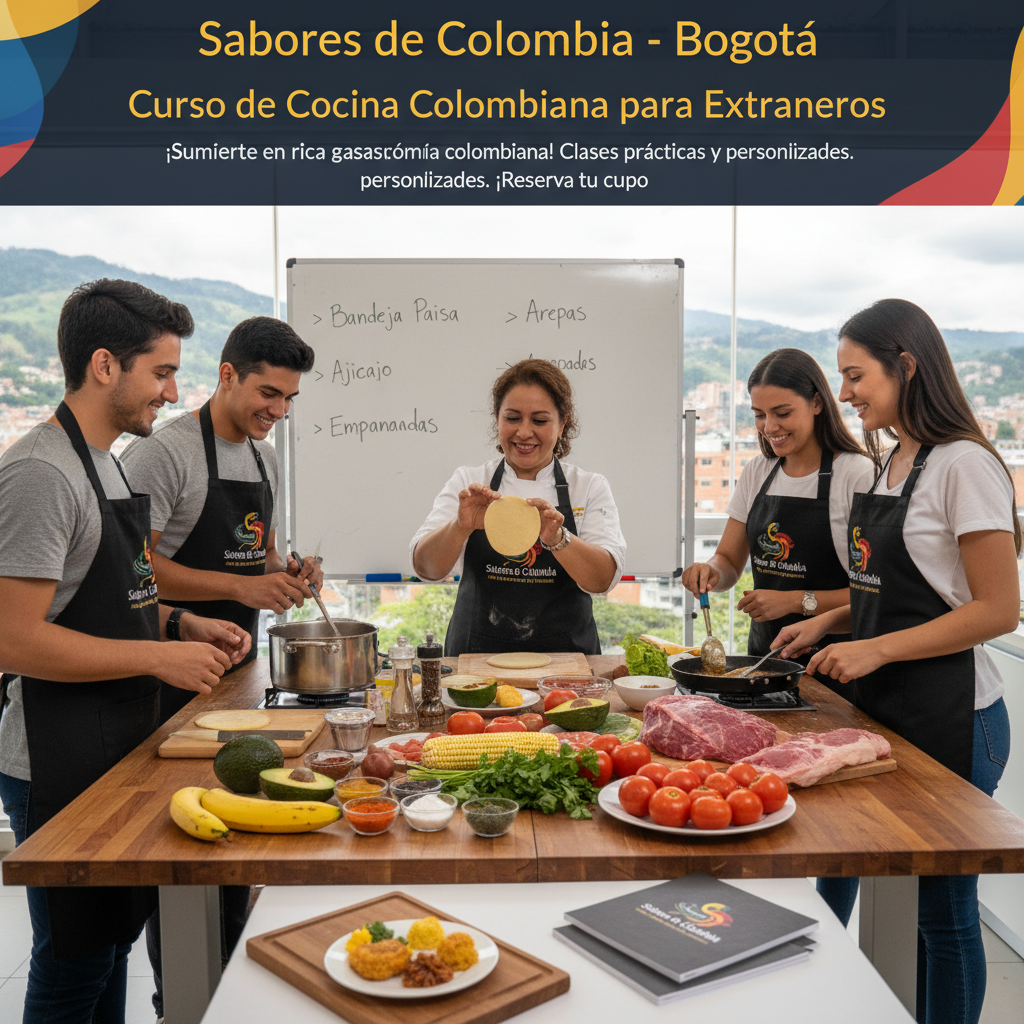 Curso de Cocina Colombiana para Extranjeros - Bogotá