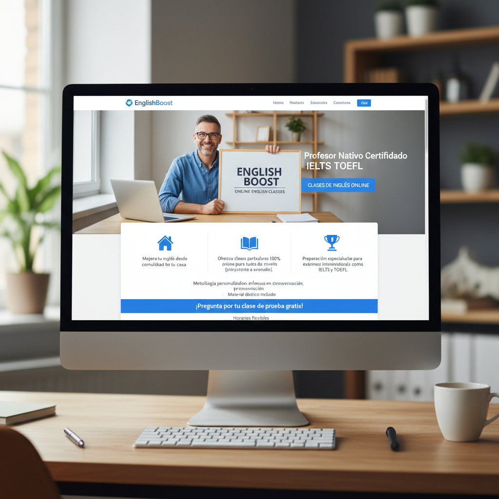 Clases de Inglés ONLINE - Profesor Nativo Certificado IELTS TOEFL