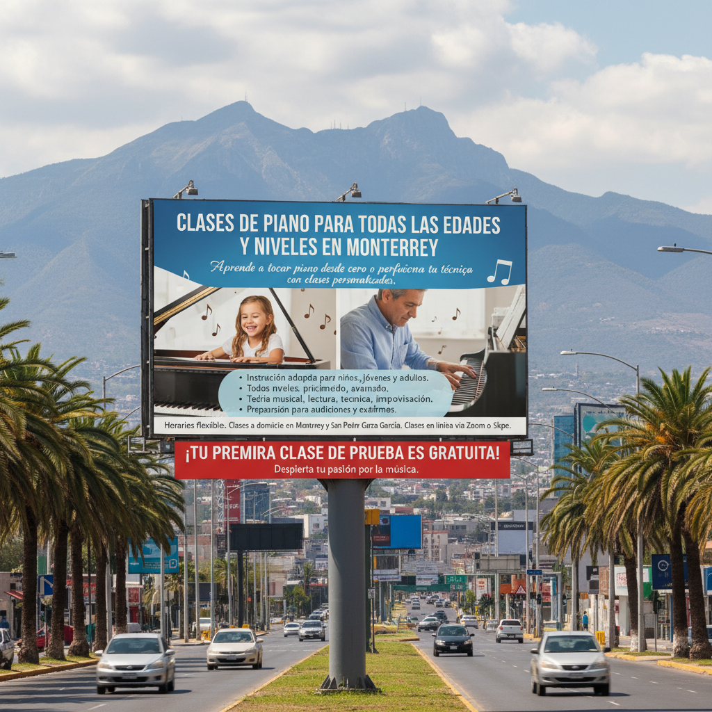 Clases de Piano para Todas las Edades y Niveles en Monterrey