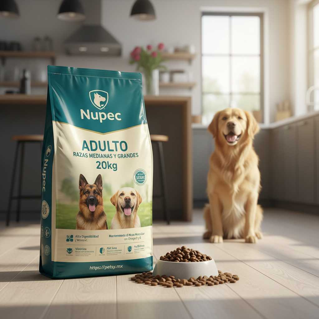 Nupec Adulto Razas Medianas y Grandes 20kg