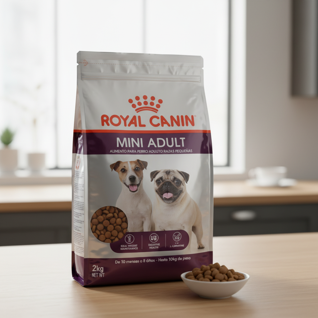 Royal Canin Mini Adult Alimento para Perro Adulto Razas Pequeñas (2kg)