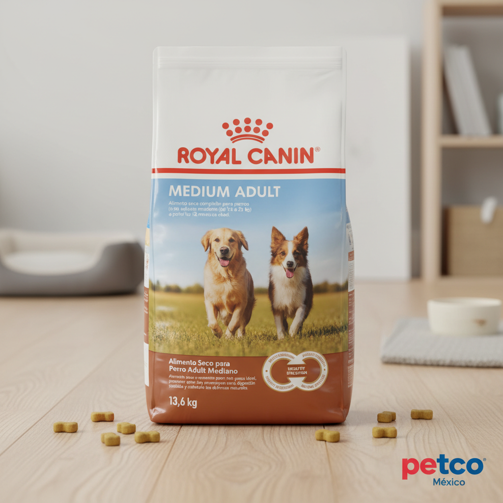 ROYAL CANIN® Alimento Seco para Perro Adulto Mediano Medium Adult 13.6 kg