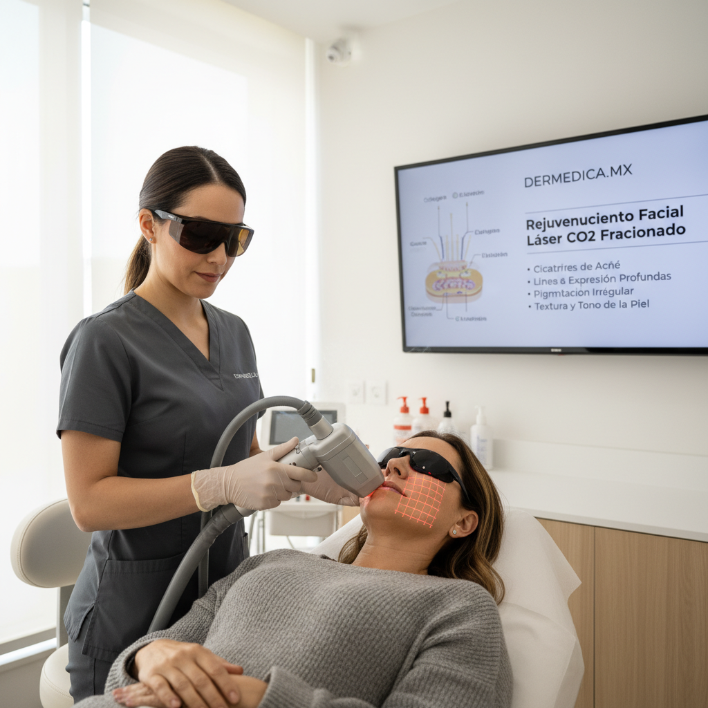Rejuvenecimiento Facial con Láser Fraccionado CO2