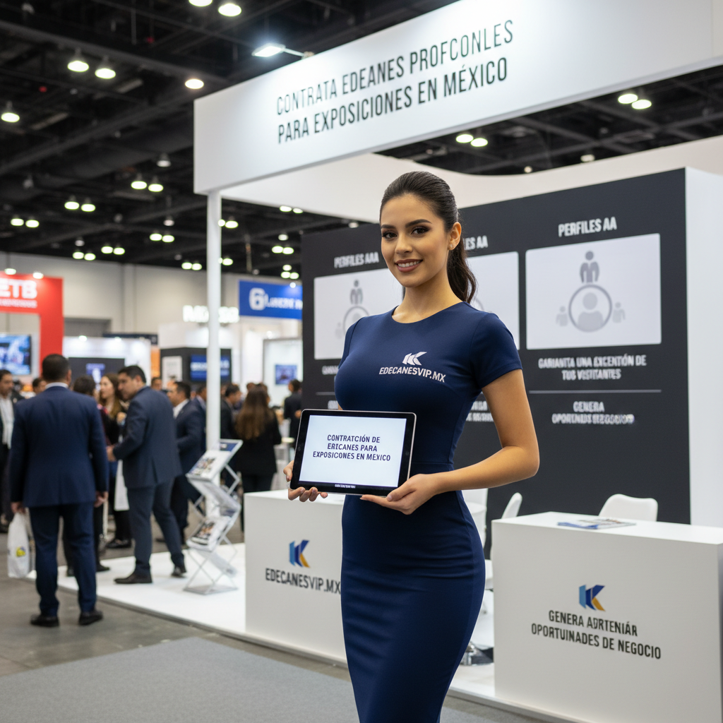 Contratación de Edecanes para Exposiciones en México