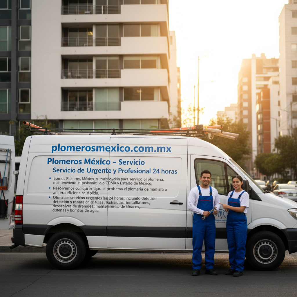 Plomeros México - Servicio de Plomería Urgente y Profesional 24 horas