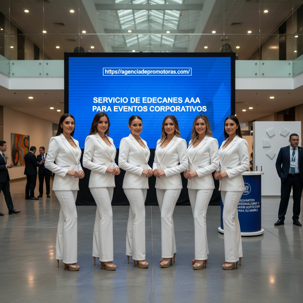Servicio de Edecanes AAA para Eventos Corporativos