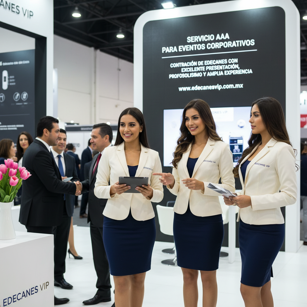 Servicio de Edecanes AAA para Eventos Corporativos