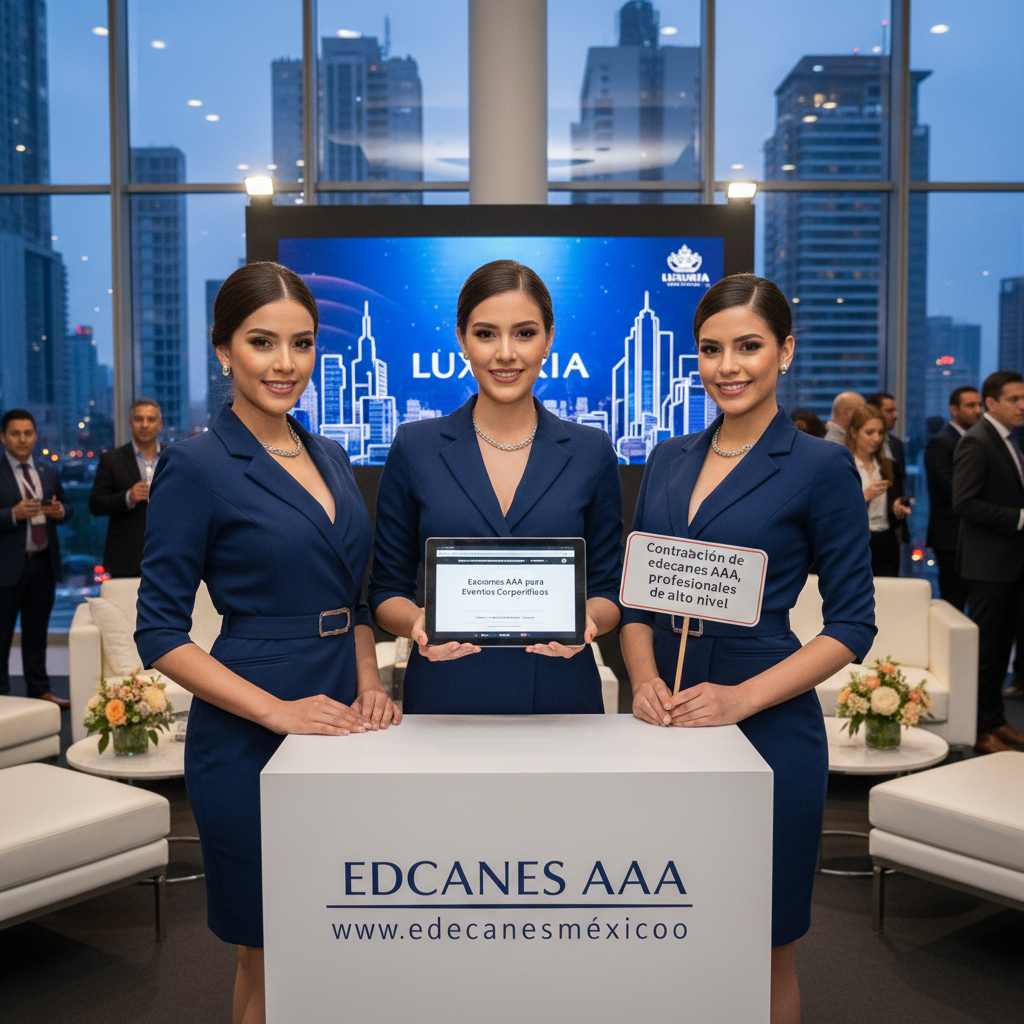 Edecanes AAA para Eventos Corporativos