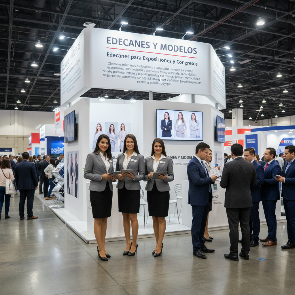 Edecanes para Exposiciones y Congresos