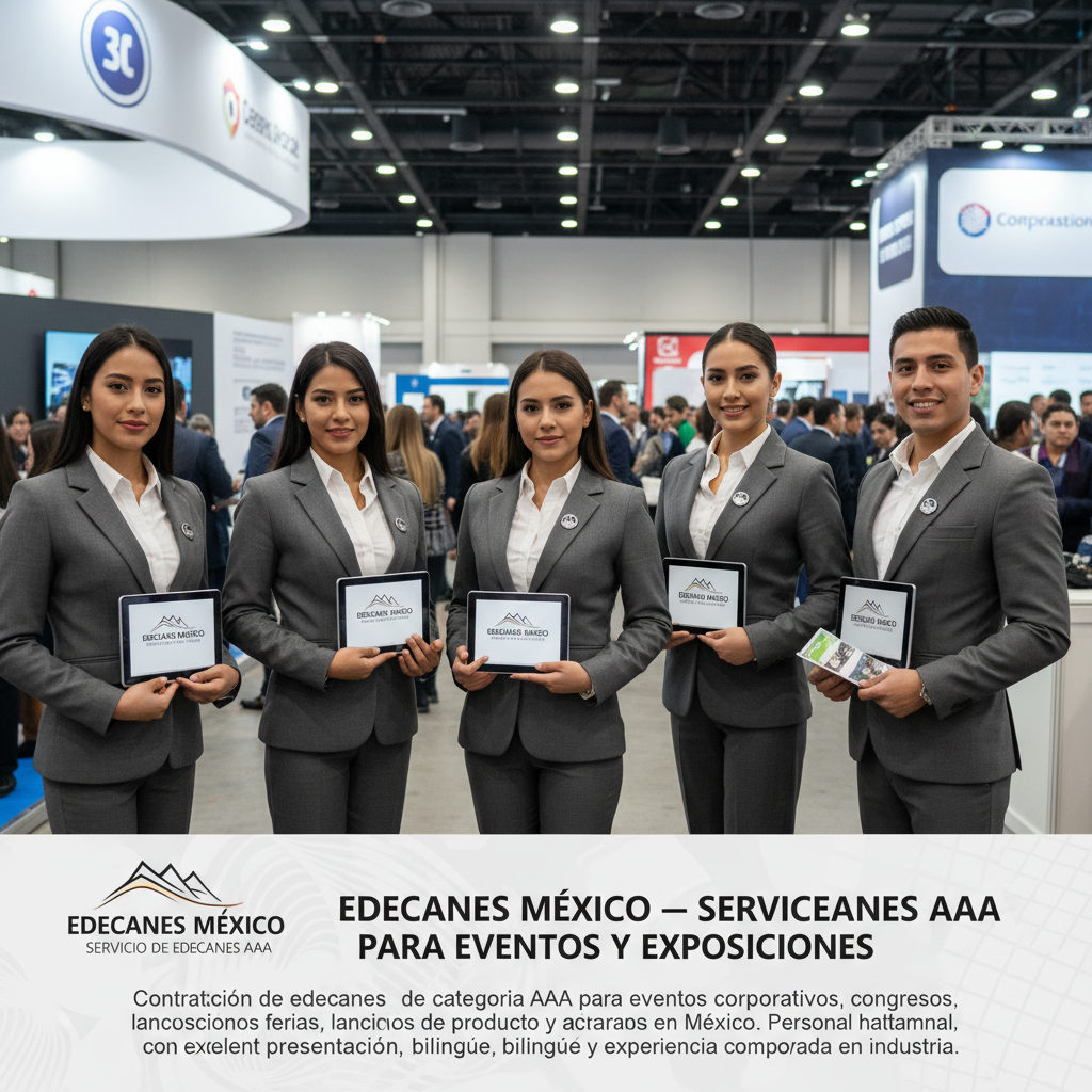 Servicio de Edecanes AAA para Eventos y Exposiciones