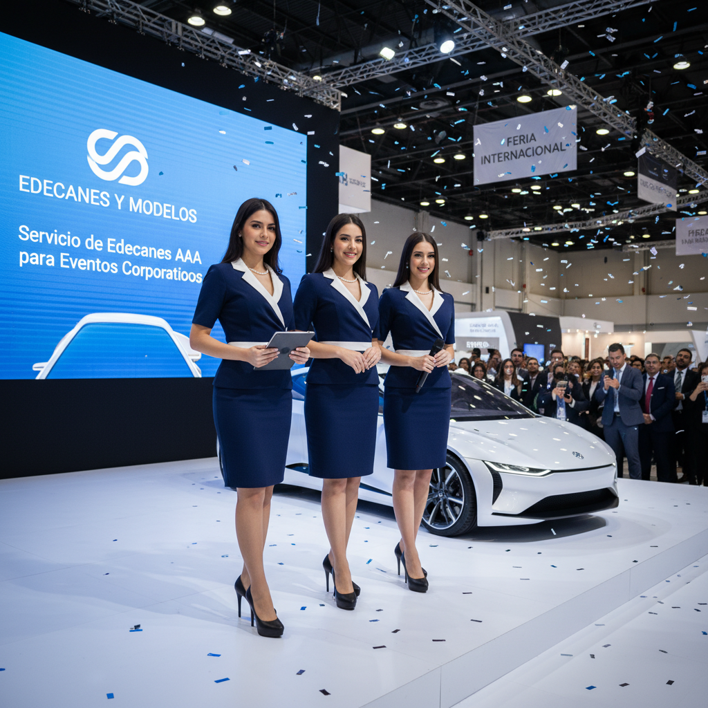 Servicio de Edecanes AAA para Eventos Corporativos