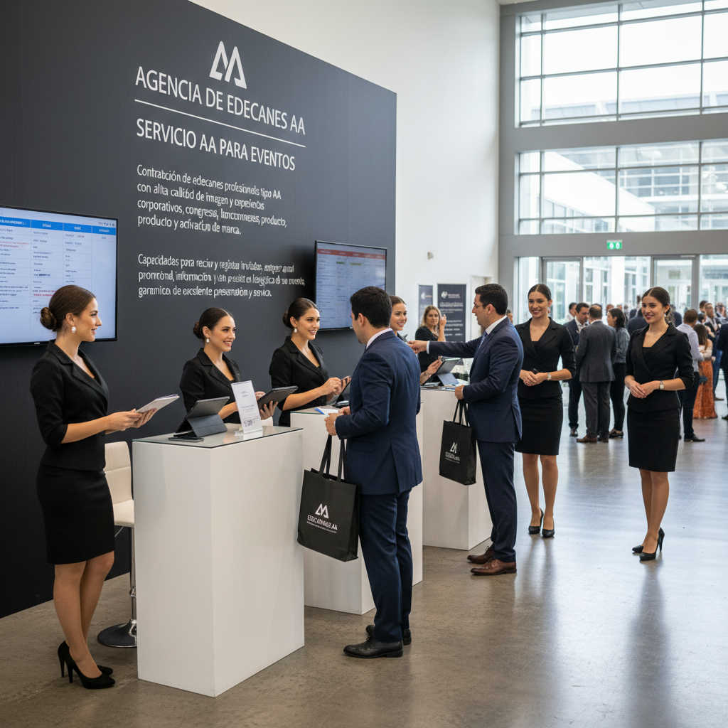 Servicio de Edecanes AA para Eventos