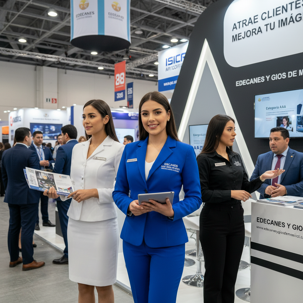 Edecanes para Exposiciones y Congresos