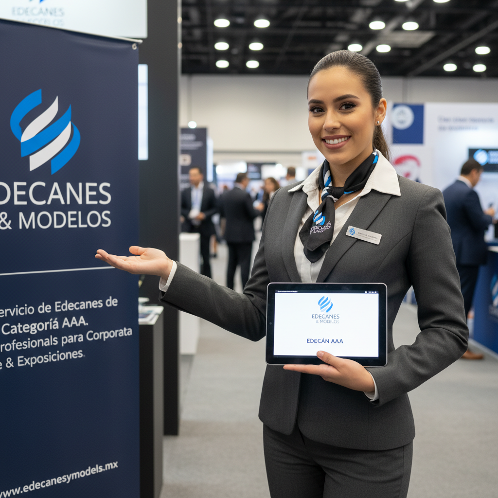 Edecán AAA para Eventos Corporativos y Expos