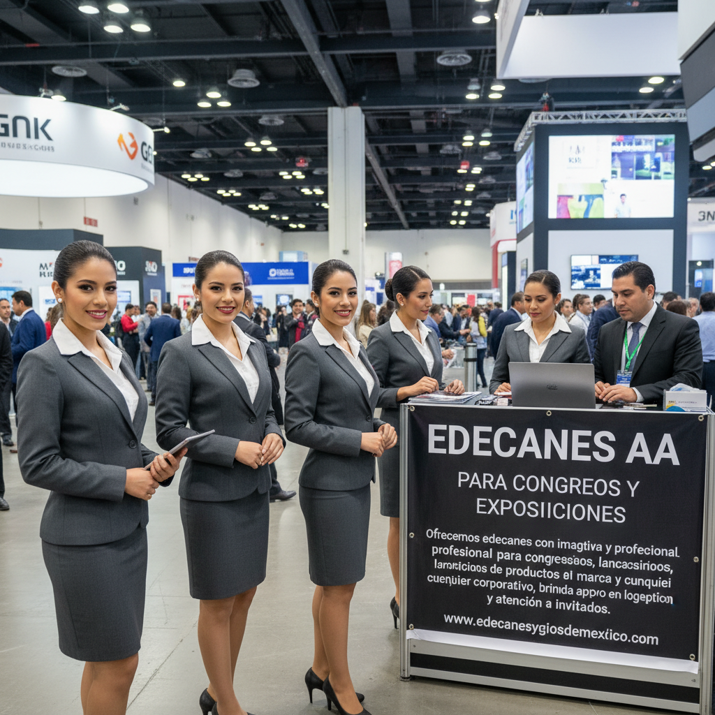 Edecanes AA para Congresos y Exposiciones