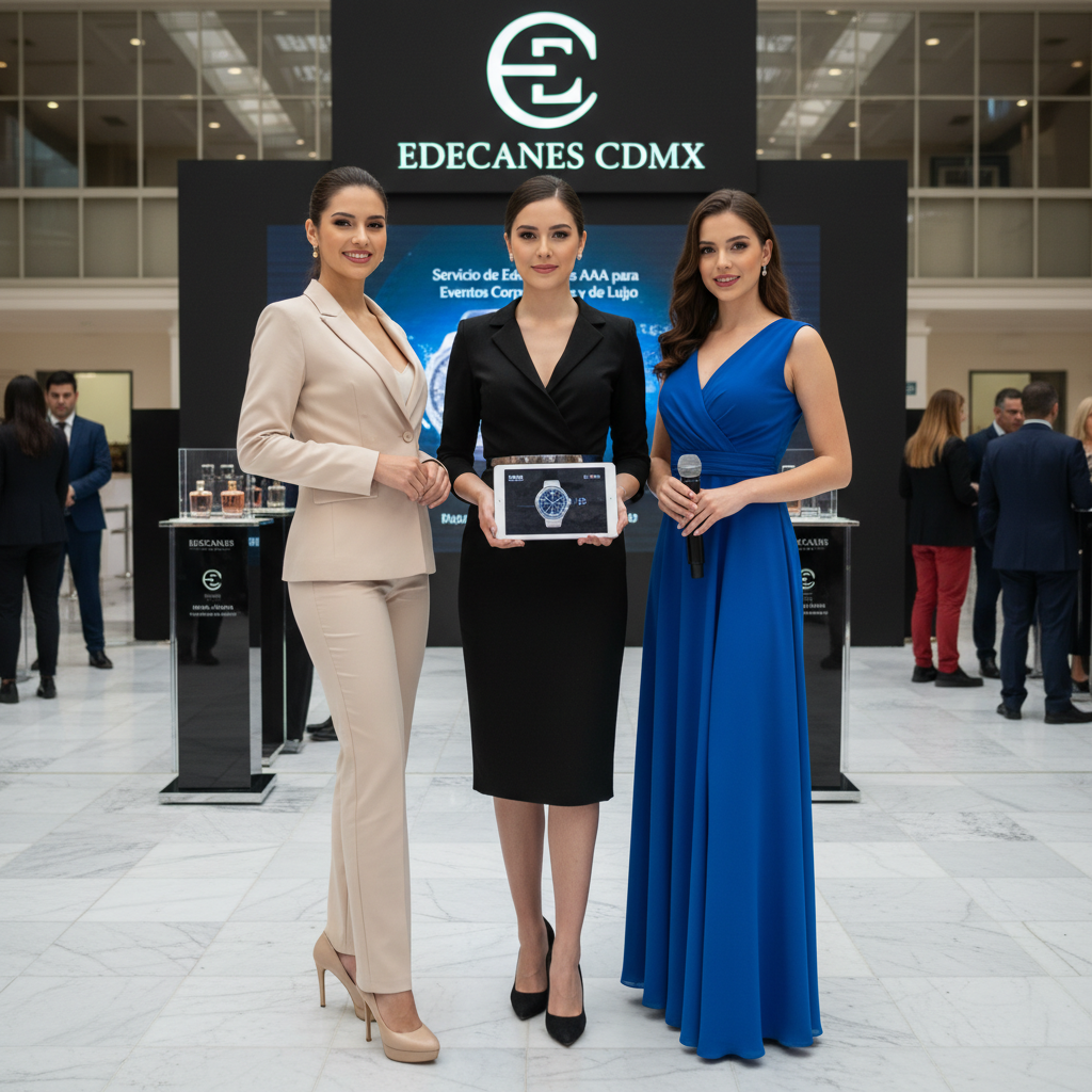Servicio de Edecanes AAA para Eventos Corporativos y de Lujo