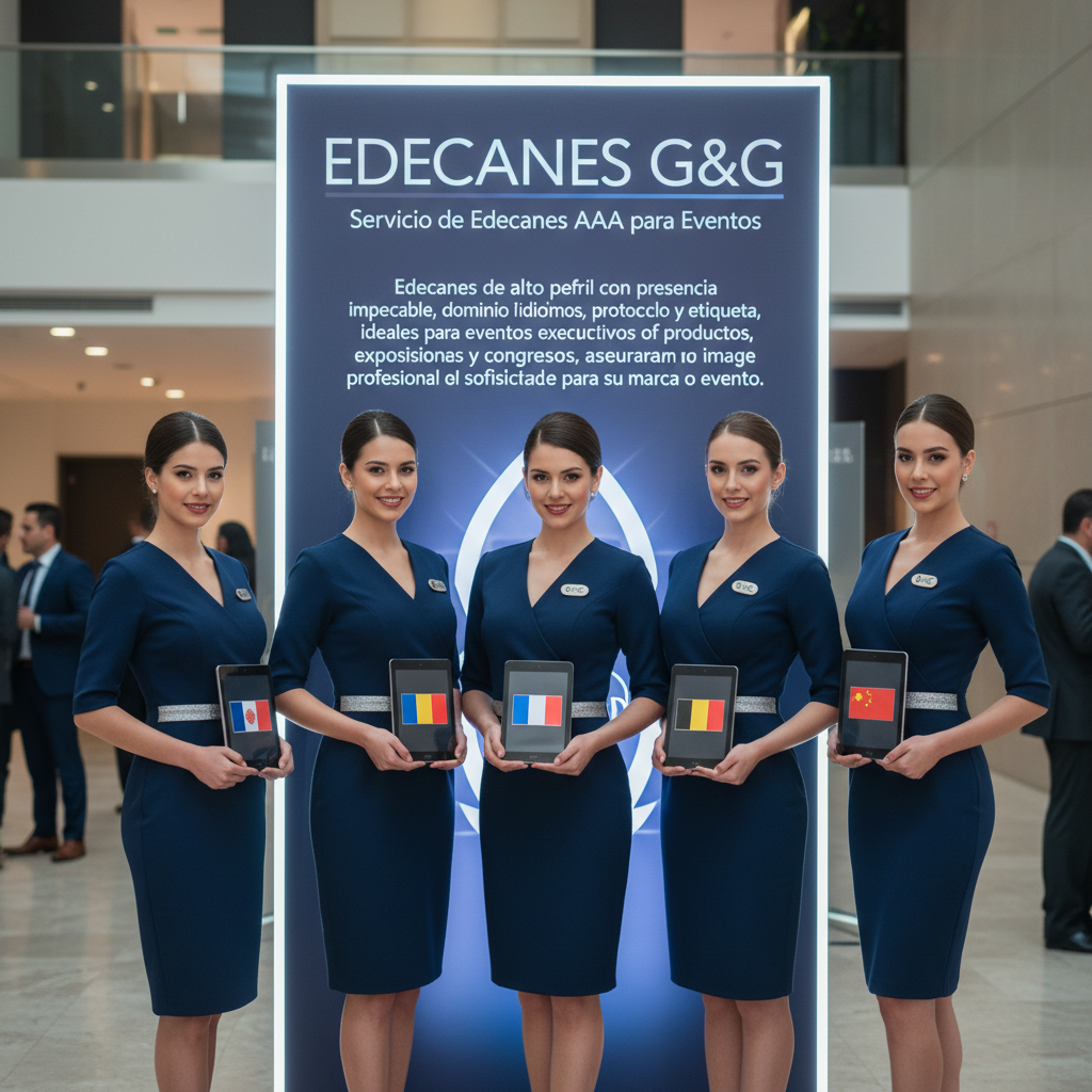 Servicio de Edecanes AAA para Eventos