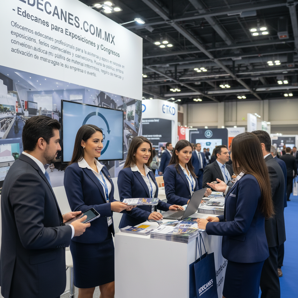 Edecanes para Exposiciones y Congresos