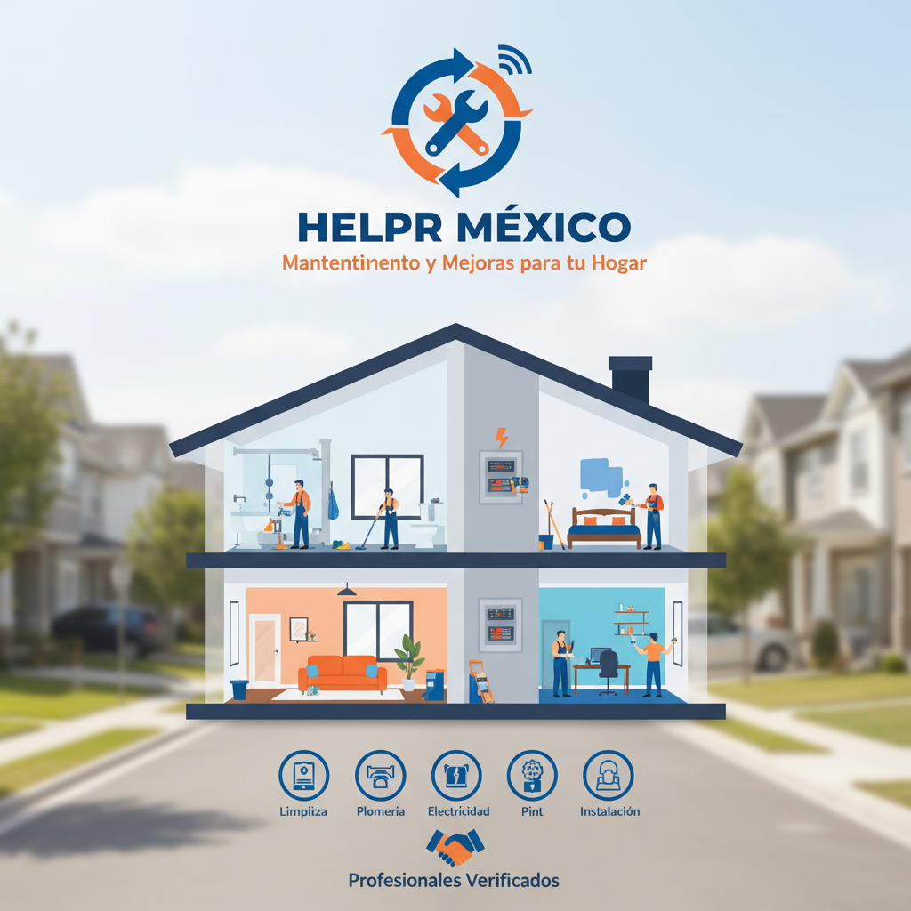 Helpr México: Mantenimiento y Mejoras para tu Hogar